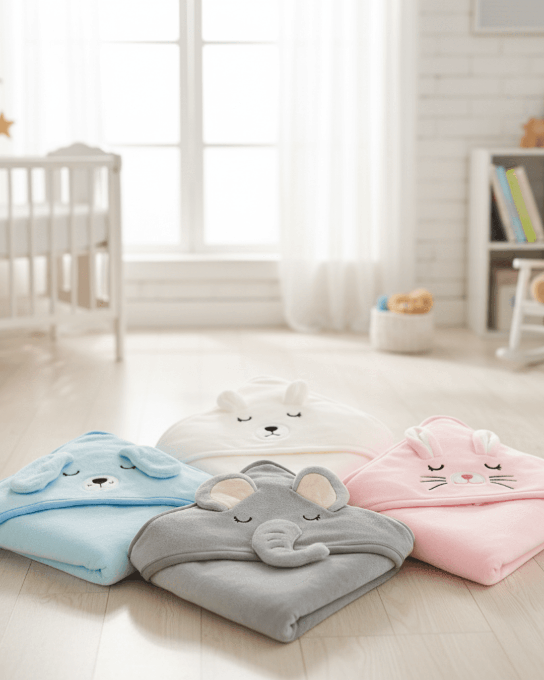 Ręcznik kąpielowy z kapturem Chłonny dla dzieci Peleryna kąpielowa Wygodny koc dla dzieci