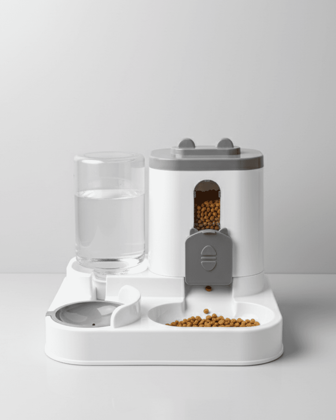 Automatyczny podajnik karmy dla psów i kotów z fontanną wodną Dozownik karmy dla zwierząt o dużej pojemności Pojemnik Akcesoria dla szczeniąt