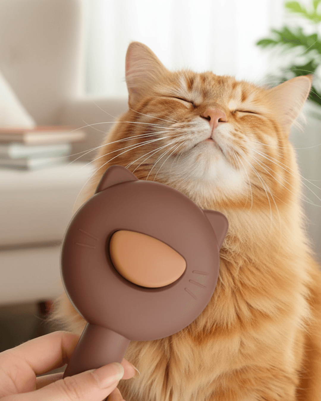 Grzebień dla zwierząt do usuwania sierści, szczotka do pielęgnacji sierści psa lub kota