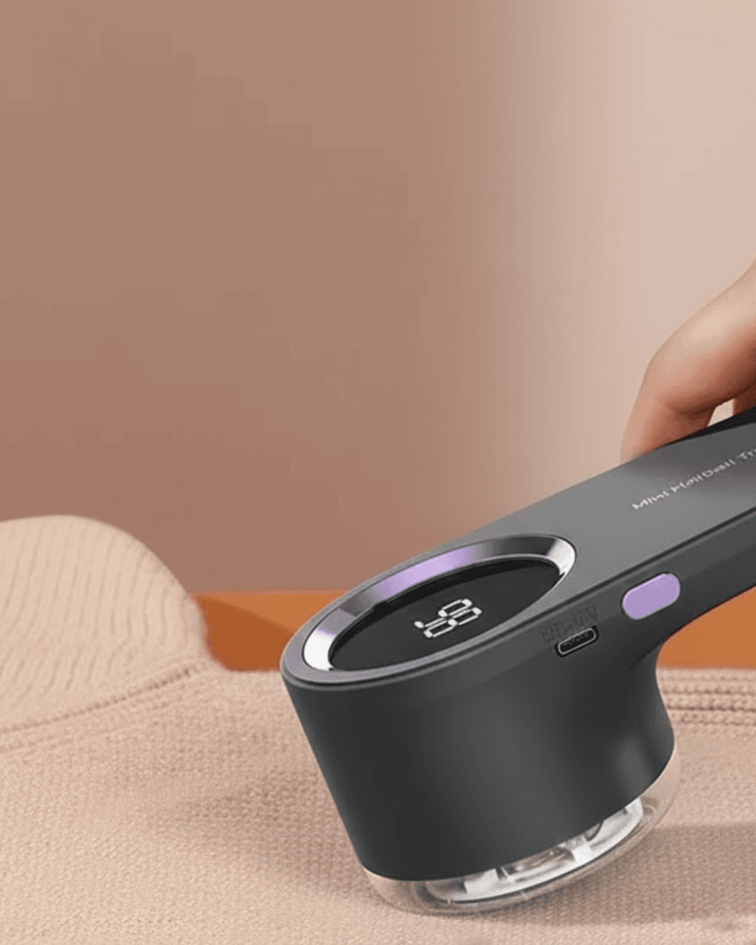 Golarka do ubrań na zmechacenia, maszynka do golenia ubrań, 3-Poziomy, USB, akumulator