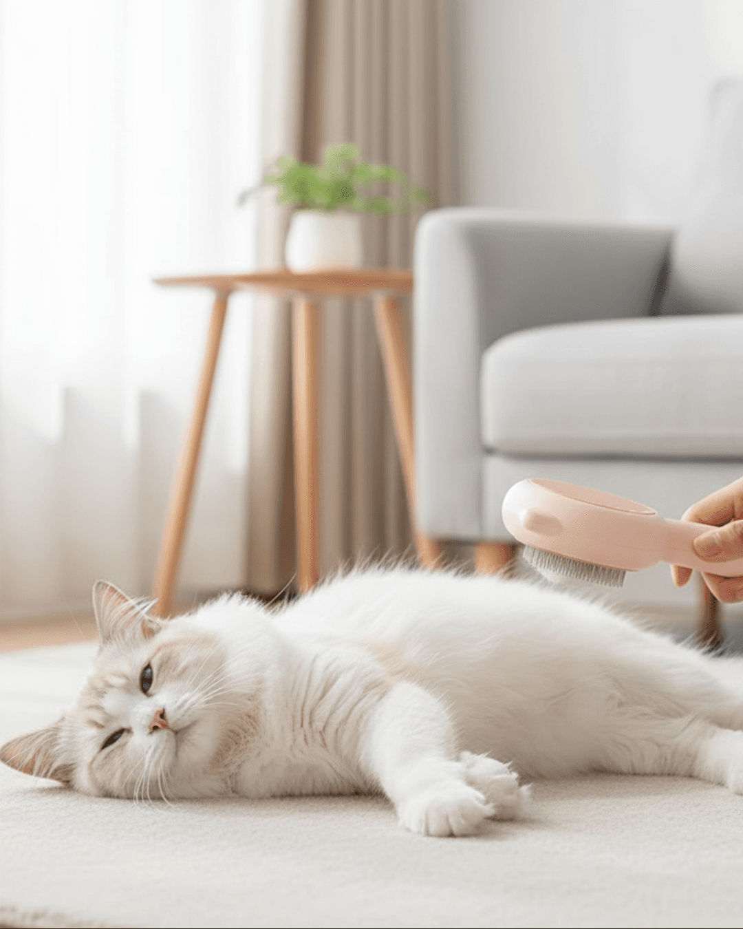 Grzebień dla zwierząt do usuwania sierści, szczotka do pielęgnacji sierści psa lub kota